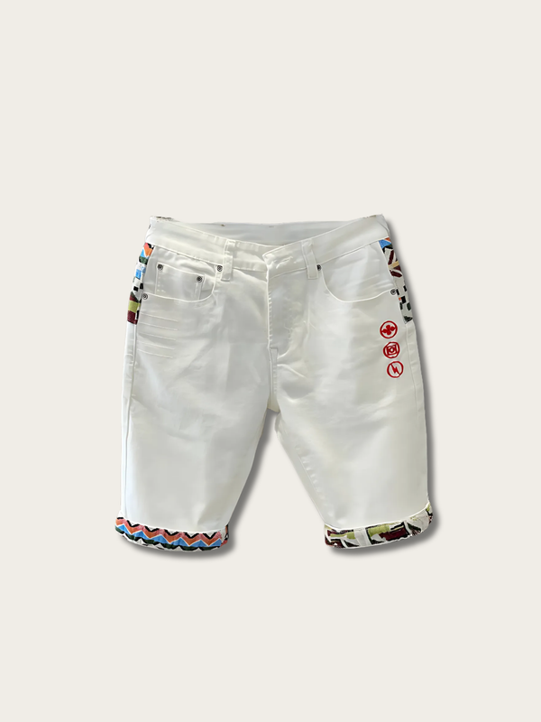 Urban Geometry Pop Japanese Shorts - XS