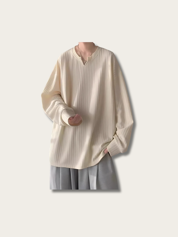 Obsidian Flow Vintage Japanese Sweatshirt - Large