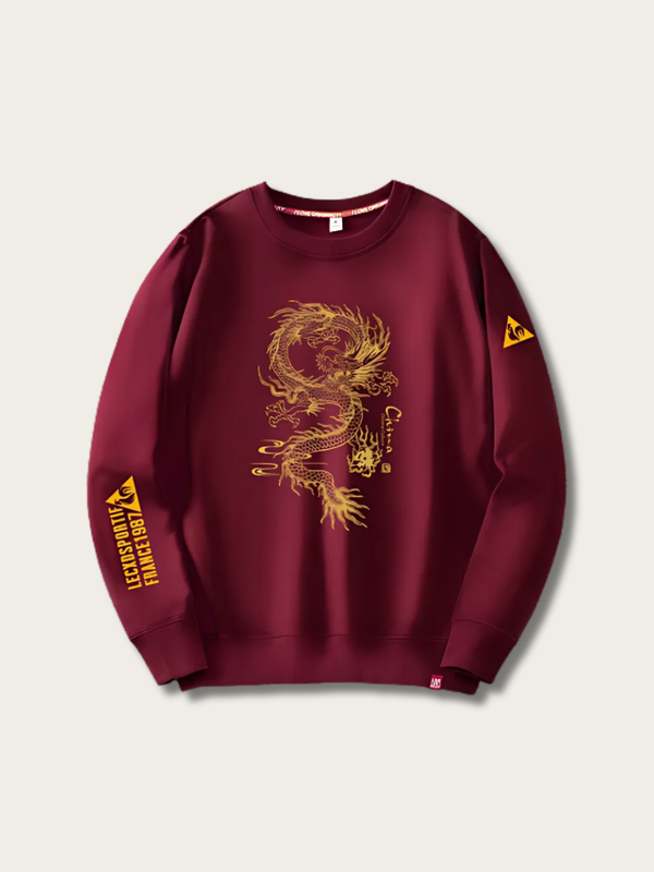 Golden Dragon Japanese Sweatshirt - Small