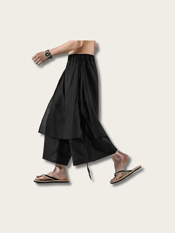 Zenflow Layered Japanese Harem Pants - Large