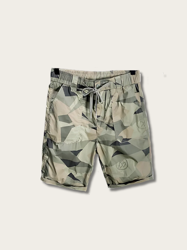 Abstract Camo Modern Shorts - Medium
