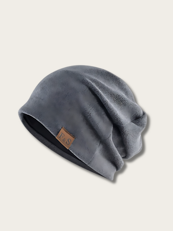 Geoknit Urban Textured Japanese Beanie - Grey