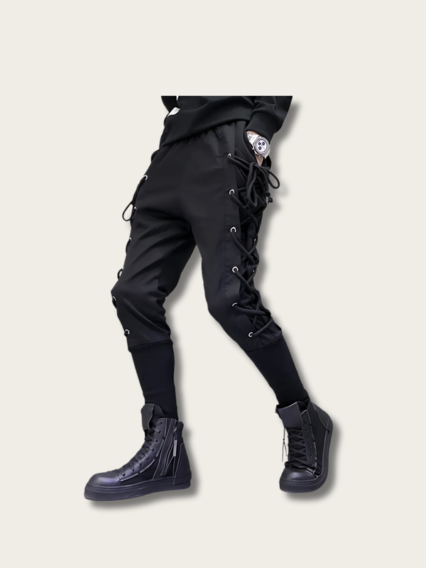 Laced Eclipse Techwear Japanese Pants - Medium