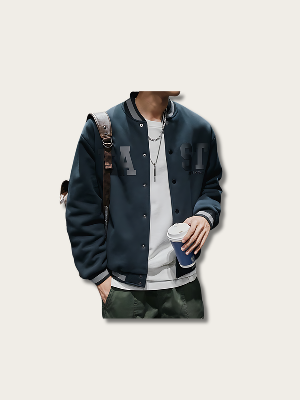 Statement Printed Japanese Jacket - Large