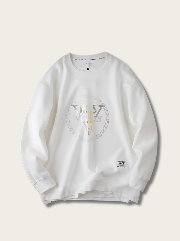 Monogram Luxe Crewneck Japanese Sweater - Medium