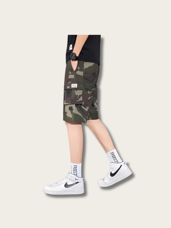 Urban Camo Japanese Shorts - Medium