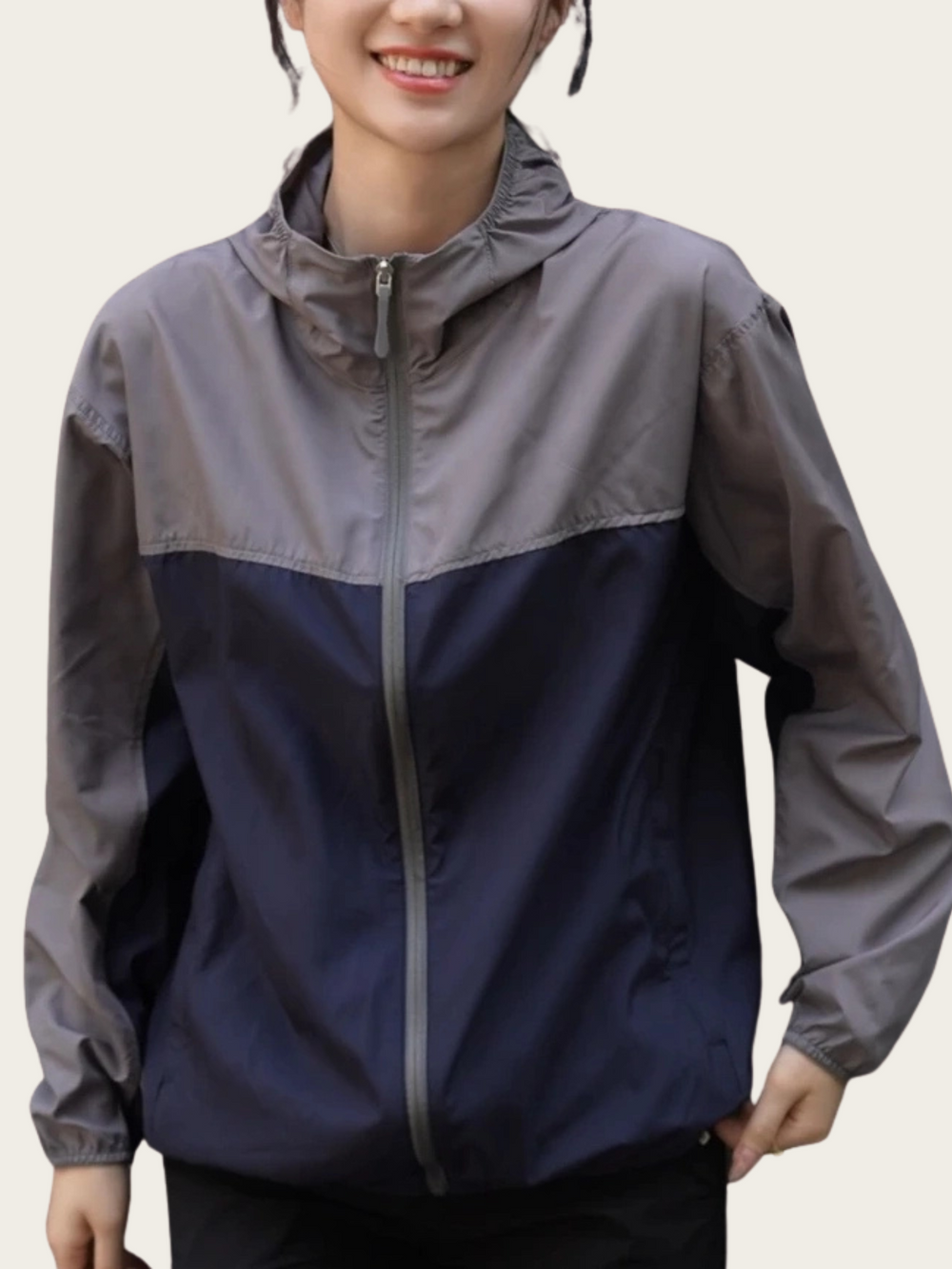 Color-Blocked Hooded Jackets for a Stylish Look