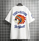 Indiana Panda Embroidered Japanese T Shirt - Large