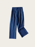 Linen Wide-Leg Trousers – Modern Minimalist Streetwear