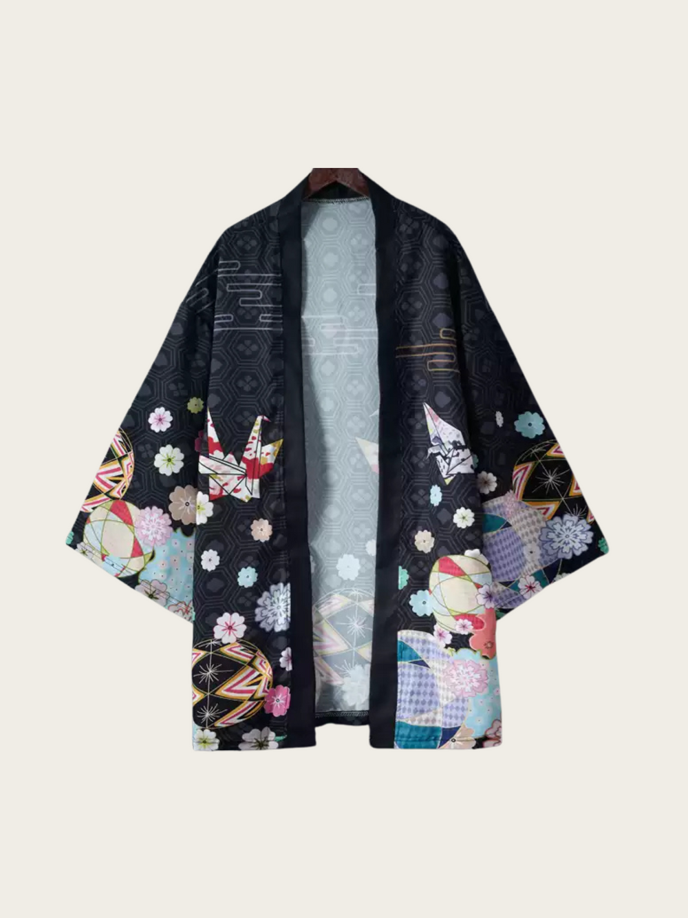 Harmony Crane Kimono