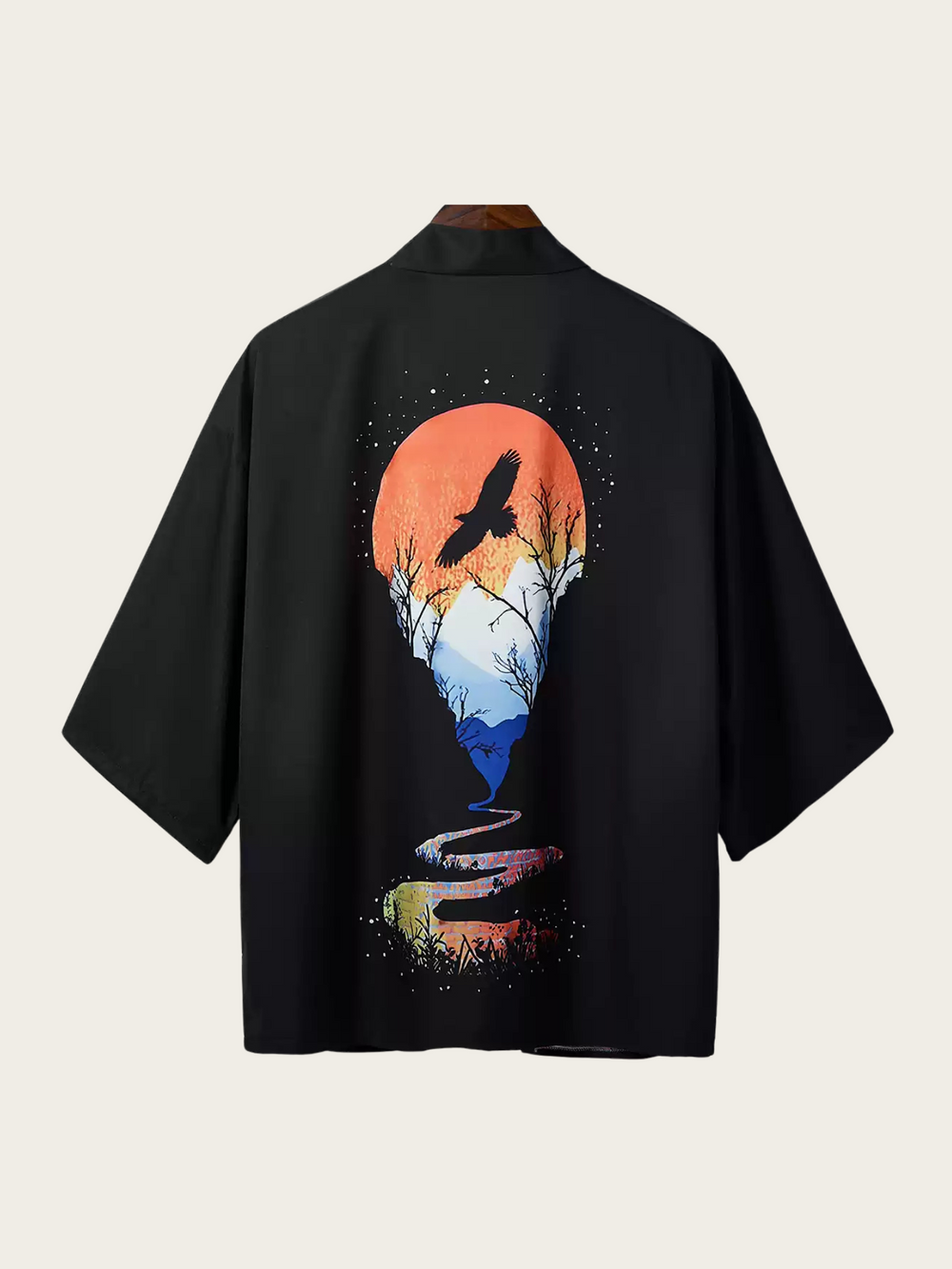 Raven's Sunset Kimono Cardigan