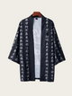 Kanji Harmony Kimono Cardigan
