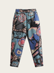 Abstract Art Printed Cargo Pants – Multi-Pocket