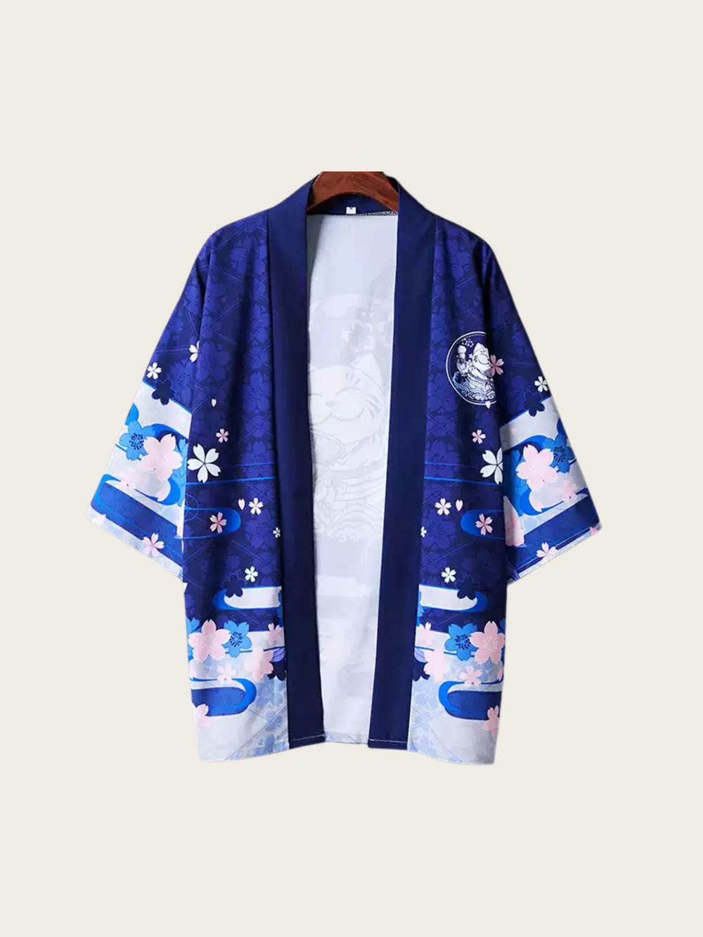 Fortune Blossom Maneki-neko Kimono