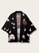 Lucky Cherry  Cat Blossom Kimono