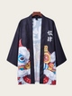 Lion Dance-Inspired Kimono Shirt – Bold and Colorful Design for Anime & Streetwear Fans