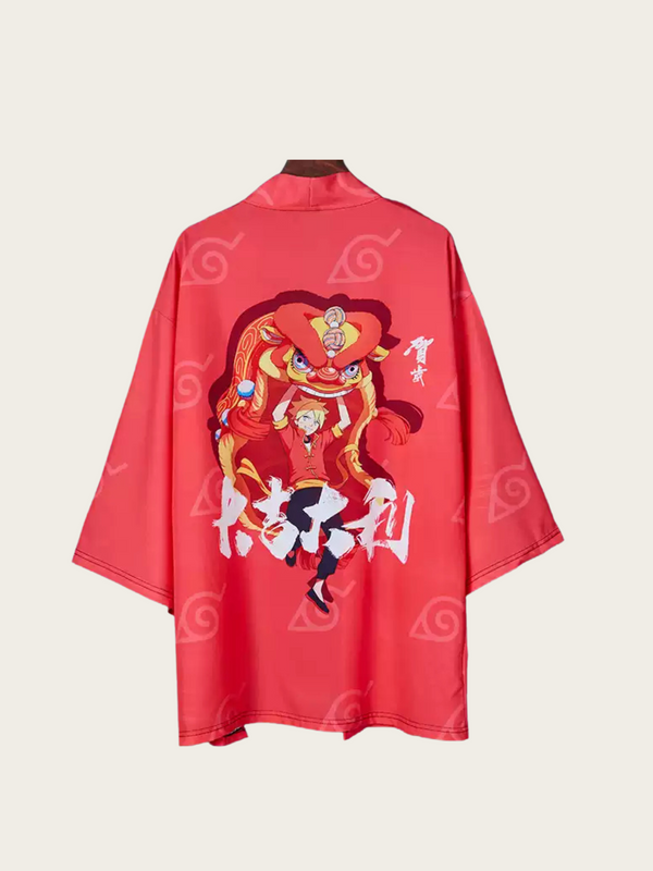 Naruto Kimono Jacket – Chinese Lion Dance Celebration Edition