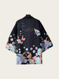 Harmony Crane Kimono