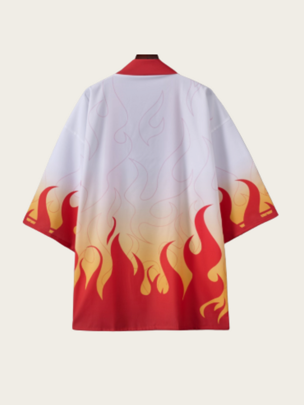 Daisho “Blazing Soul” Flame Hashira Haori Kimono Jacket