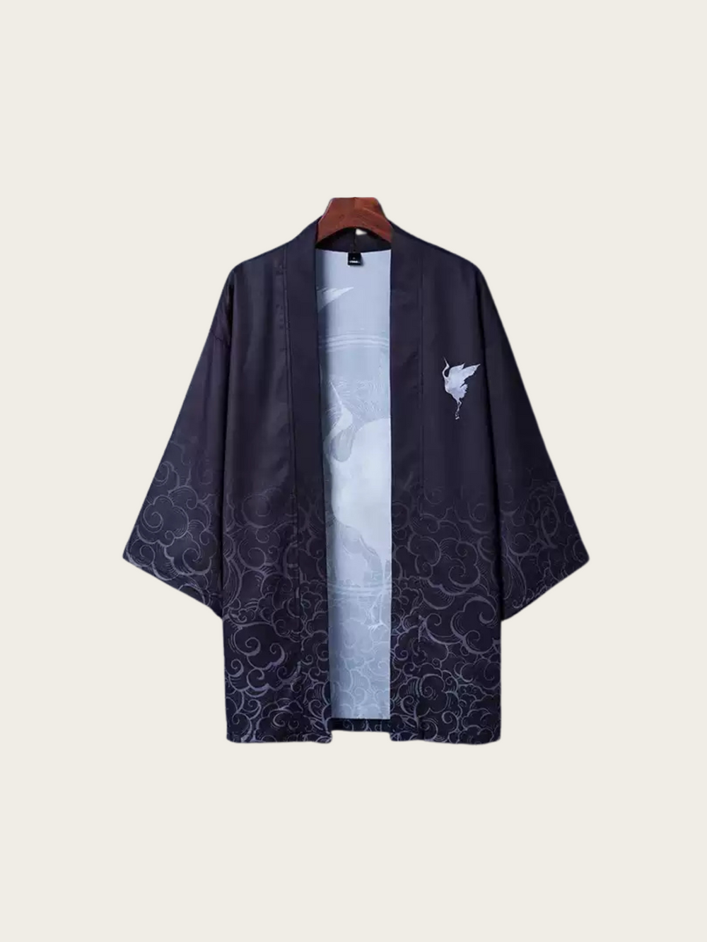Harmony Flight Satin Kimono Cardigan