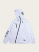 Cipher Asymmetrical Techwear Japanese Hoodie