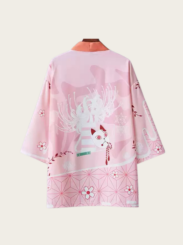 Sakura Neko Kimono Cardigan