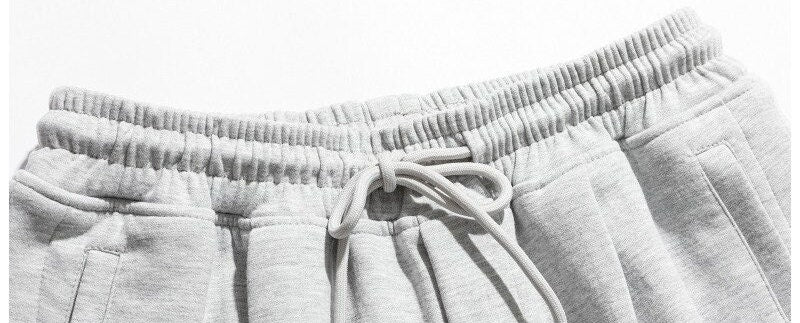 Simple Streak Printed Japanese Pants - 2XL