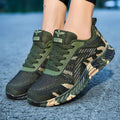 Camo Green Design Japanese Shoes - 41