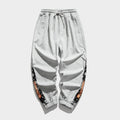 Simple Streak Printed Japanese Pants - Medium