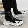 High Cut Retro Style Japanese Shoes - 39