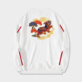 Tiger Embroidered Japanese Sweatshirt - 2XL