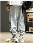 Embroidered Bear Japanese Pants - #000000:Black