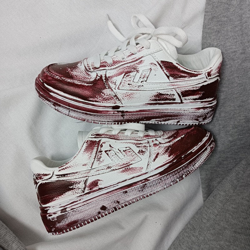 Messy Gradient Japanese Shoes - 36