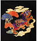 Tiger Embroidered Japanese Sweatshirt - XL
