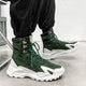 High Cut Retro Style Japanese Shoes - 41