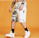 Fierce Lion Printed Japanese Shorts - XL