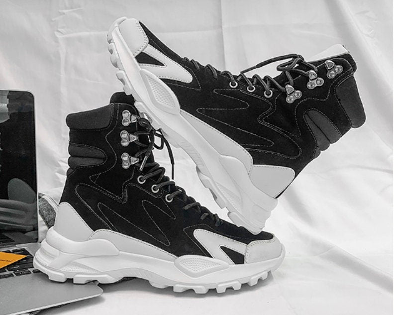 High Cut Retro Style Japanese Shoes - 41