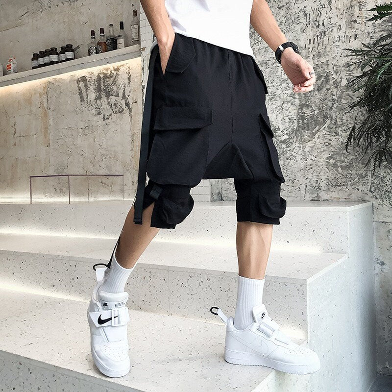 Multi Pocket Streamer Japanese Shorts - Medium