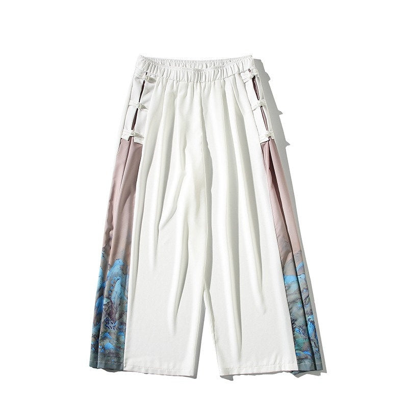 Wide Leg Style Japanese Pants - 2XL