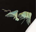 Embroidered Jade Mountain Japanese T Shirt - Large