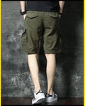 Vintage Casual Cargo Japanese Shorts - Large