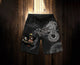 Printed Lion Dragon Japanese Shorts - Small