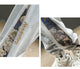 Embroidered Bear Japanese Pants - #0000ff:Blue