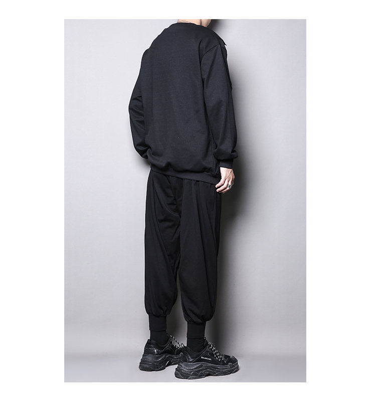 Dark Niche Harajuku Japanese Sweatshirt - XL