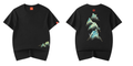 Embroidered Jade Mountain Japanese T Shirt - XL