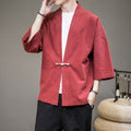 Traditional Simple Japanese Modern Kimono - Large