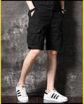 Vintage Casual Cargo Japanese Shorts - XL