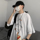 Duck Sketch Printed Japanese T Shirt - #008000:Green
