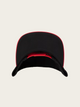 Fire Fox Snapback Hat – Bold Black & Red Design