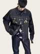Embroidered Dragon Denim Jacket – Premium Streetwear Style